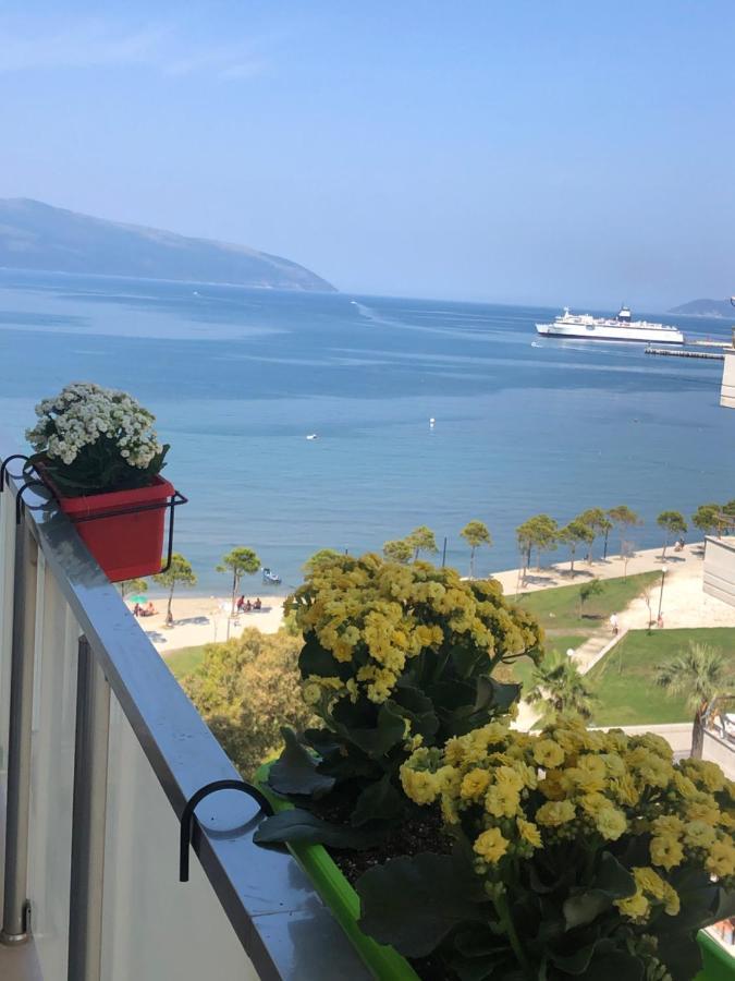 Appartement Luxury Seaview Vlora Flat Free Parking Extérieur photo