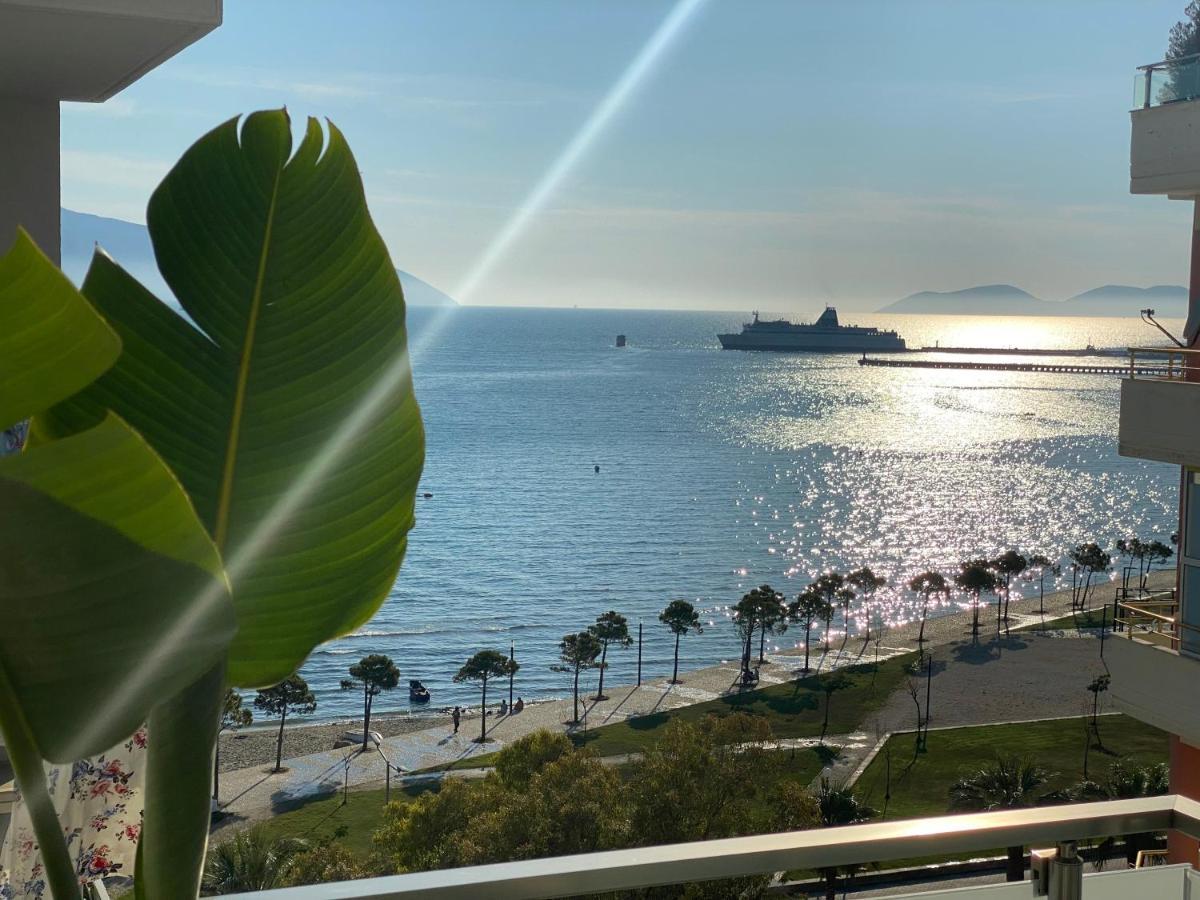 Appartement Luxury Seaview Vlora Flat Free Parking Extérieur photo