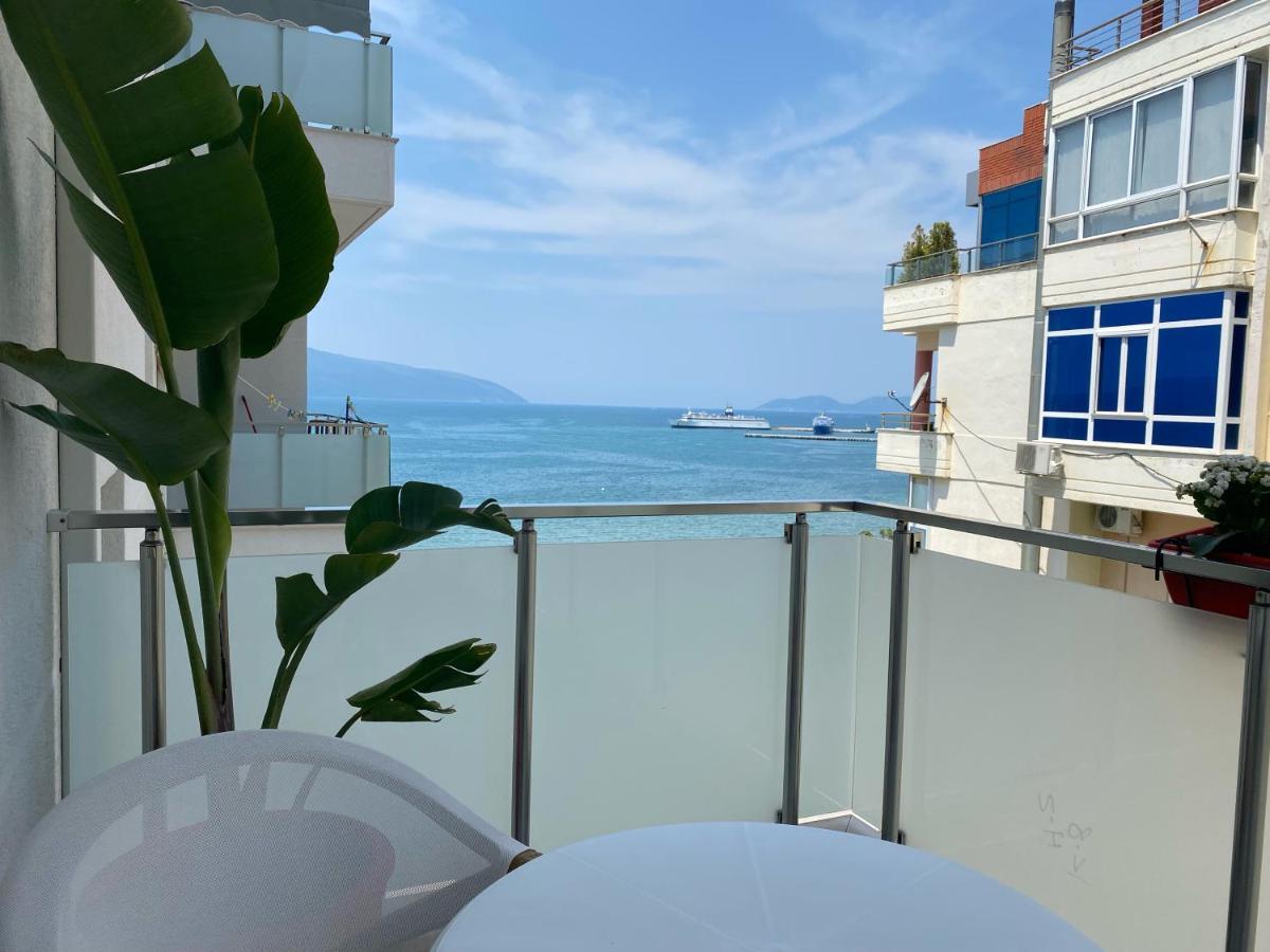 Appartement Luxury Seaview Vlora Flat Free Parking Extérieur photo
