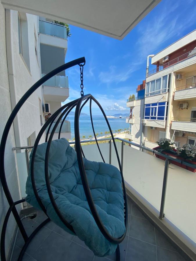 Appartement Luxury Seaview Vlora Flat Free Parking Extérieur photo