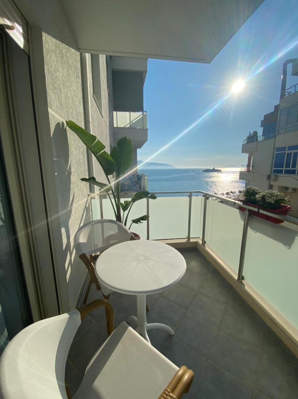 Appartement Luxury Seaview Vlora Flat Free Parking Chambre photo